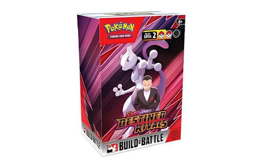 Pokémon – Scarlet & Violet – SV10 – Destined Rivals – Build & Battle Box – EN - Racoon Cave