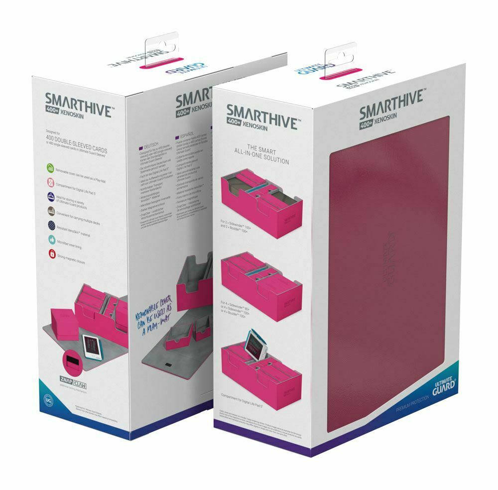 Ultimate Guard Deckbox - Smarthive Xenoskin Pink 400+ Cards