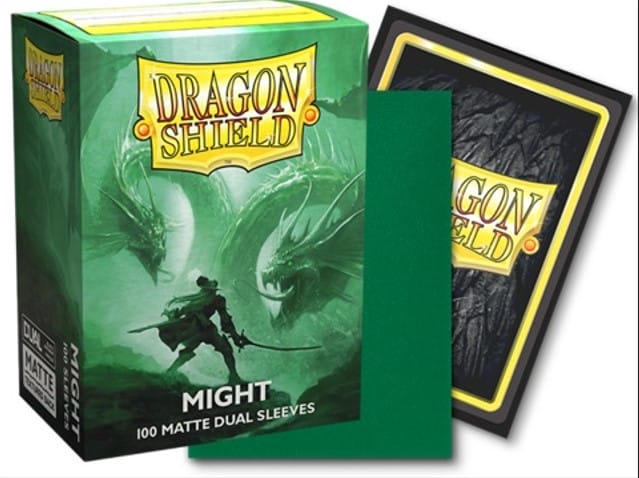 Dragon Shield Sleeves - Dual Matte Might 100 Pieces