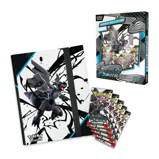 Pokémon – Karmesin & Purpur: KP10.5 – Ordner-Kollektion – Schwarze Blitze (DE) - Racoon Cave