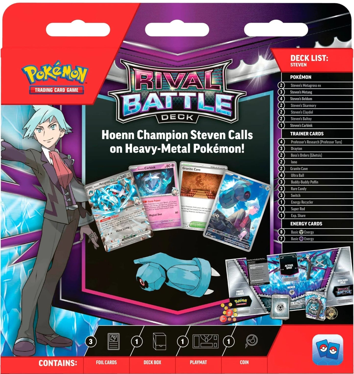 Pokemon TCG: May Battle Decks Steven EN