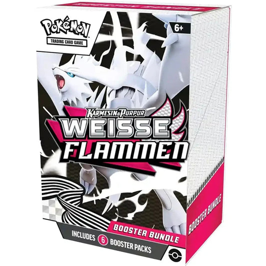 Pokémon – Karmesin & Purpur: KP10.5 – Boosterbundle – Weiße Flammen (DE) - Racoon Cave