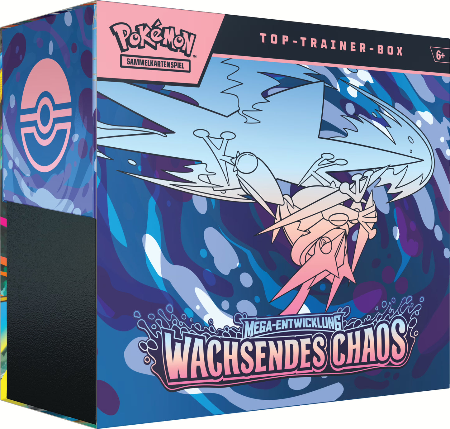 PKM – ME04 Wachsendes Chaos – Top-Trainer-Box – DE