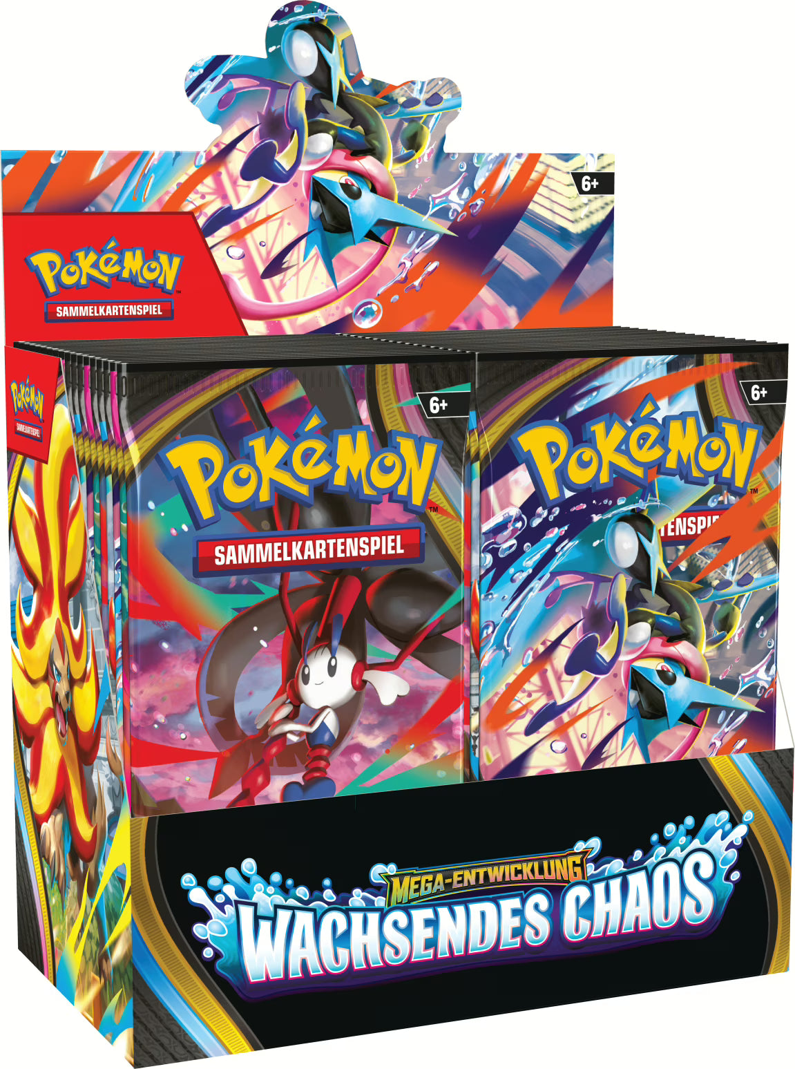 PKM – ME04 Wachsendes Chaos – Booster Display (36 Booster) – DE