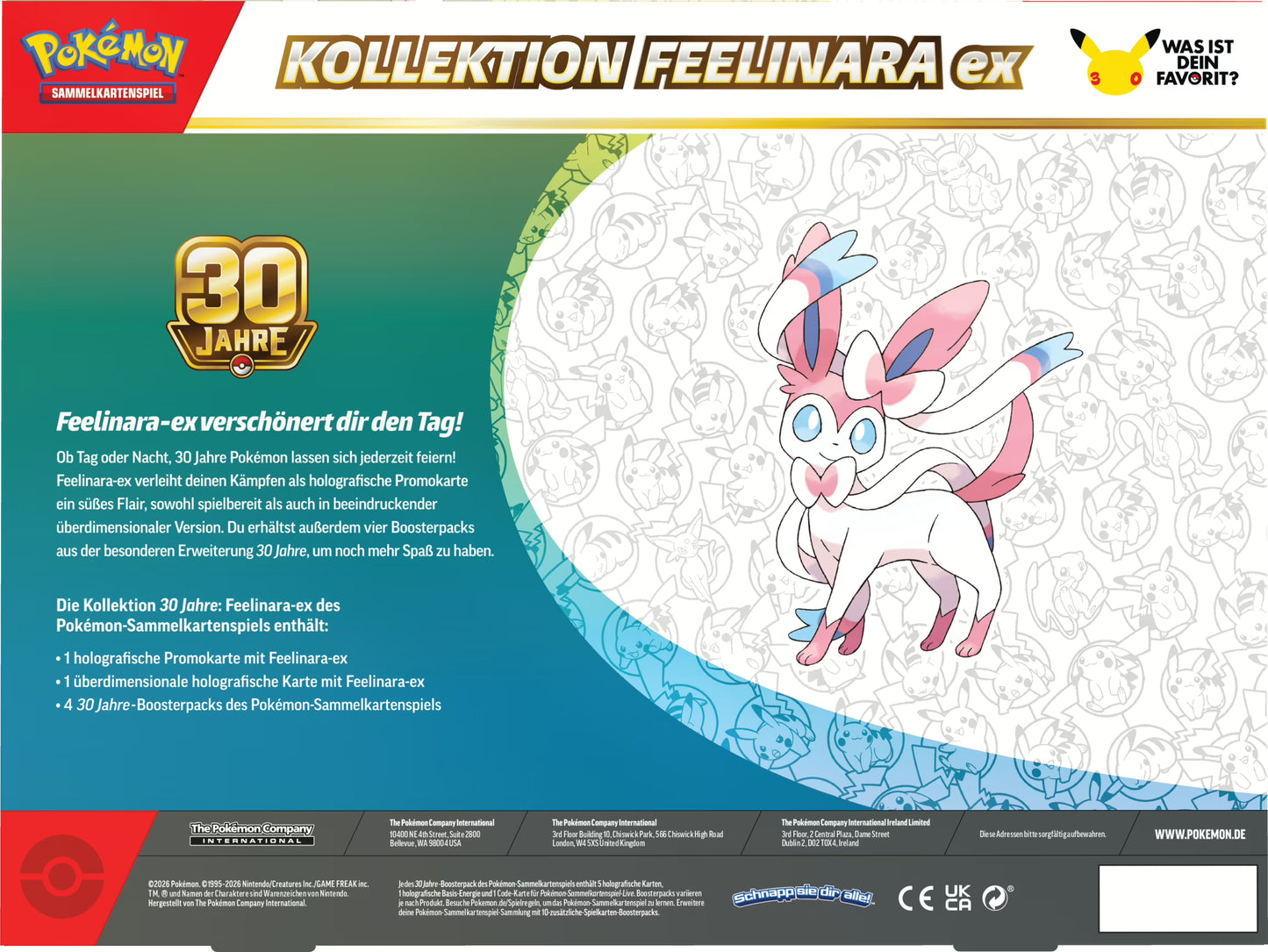 PKM – 30 Jahre – Feelinara-ex Kollektion – DE