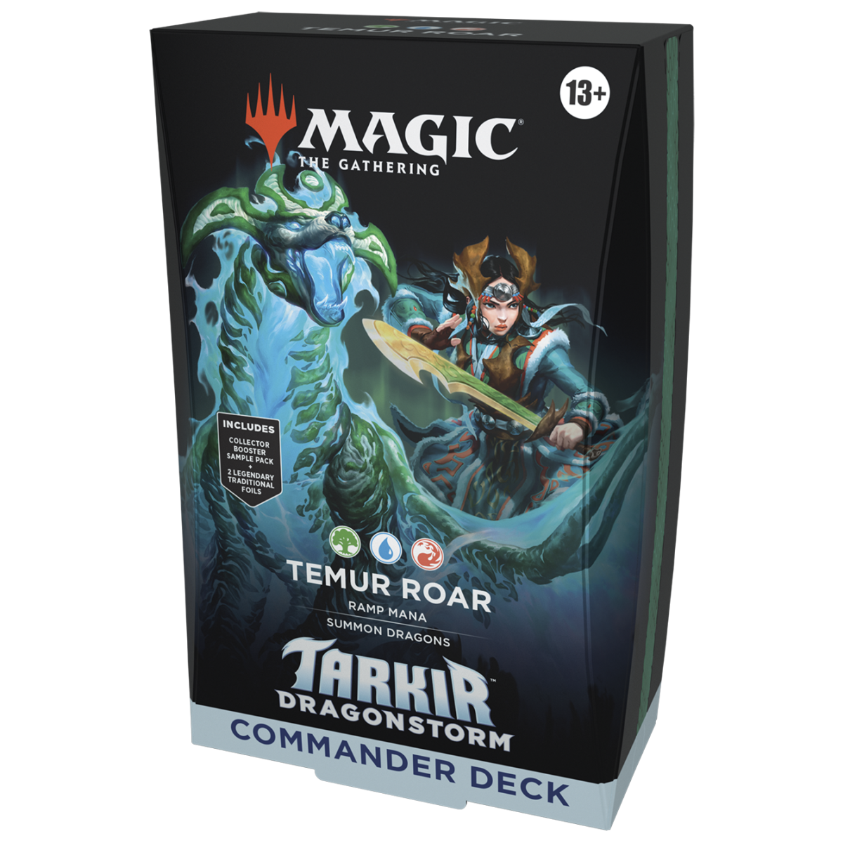 MTG Commander Deck - Tarkir:Dragonstorm Temur Roar EN