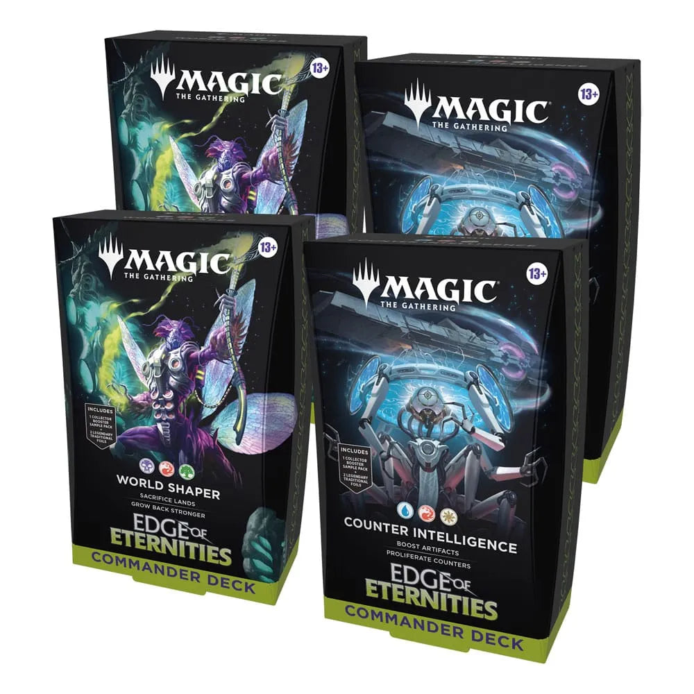 Magic the Gathering Edge of Eternity Commander-Decks Display (4) englisch