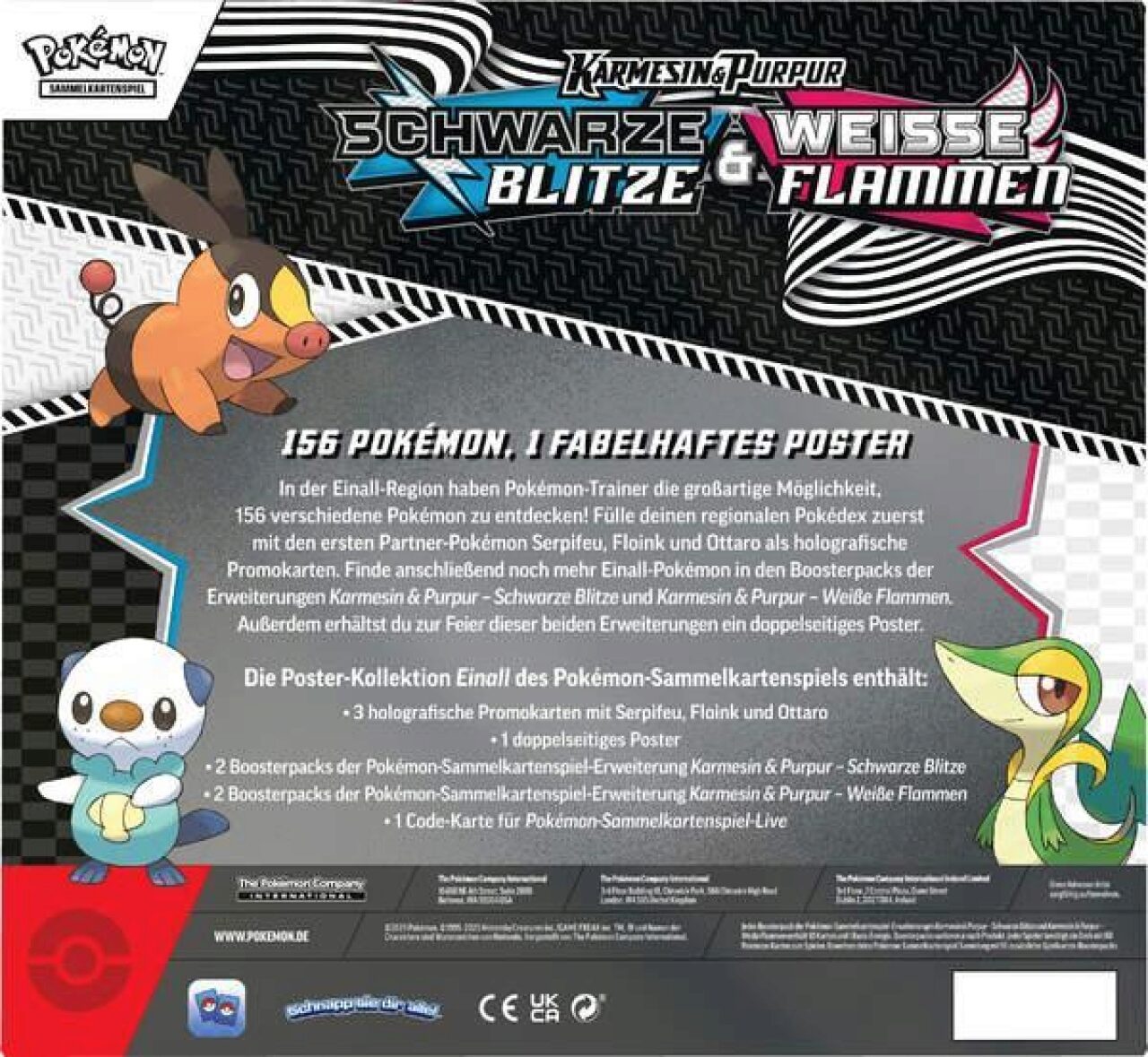 Pokémon – Karmesin & Purpur: KP10.5 – Poster-Kollektion – (DE)