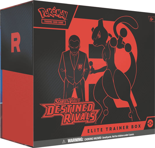 Pokémon TCG: Scarlet & Violet 10 Destined Rivals Elite Trainer Box EN - Racoon Cave