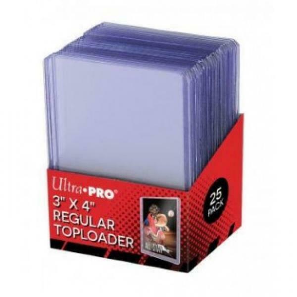 Ultra Pro Toploader - Regular Clear 25 Pieces