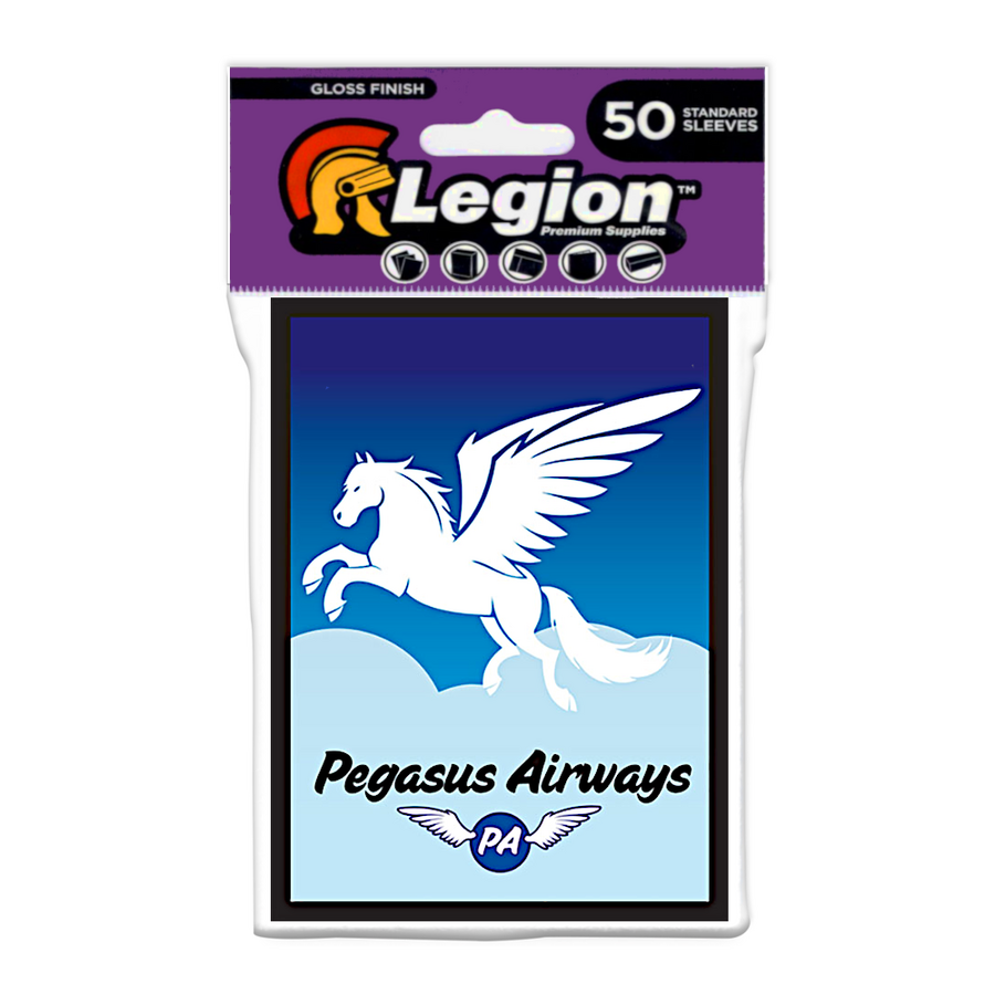 Legion Premium Sleeves Card Supplies Standard Size Gloss Pegasus Air 50 Pieces