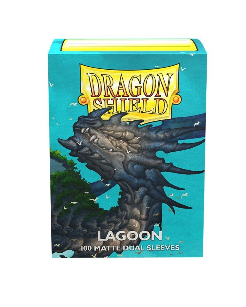Dragon Shield Sleeves - Dual Matte Lagoon 100 Pieces