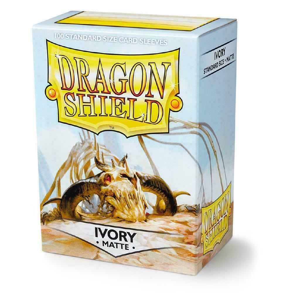 Dragon Shield Sleeves - Matte Ivory 100 Pieces