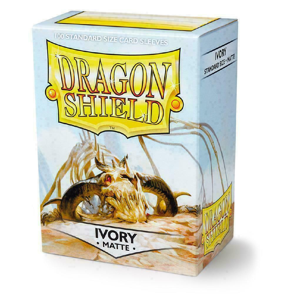 Dragon Shield Sleeves - Matte Ivory 100 Pieces