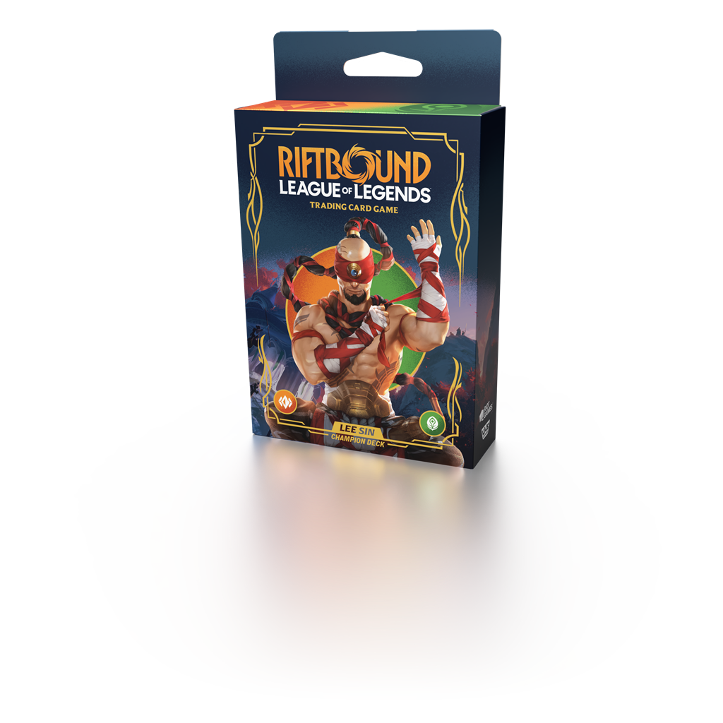 Riftbound:LoL – Set One: Origins – Champion Deck – Lee Sin – EN - Racoon Cave