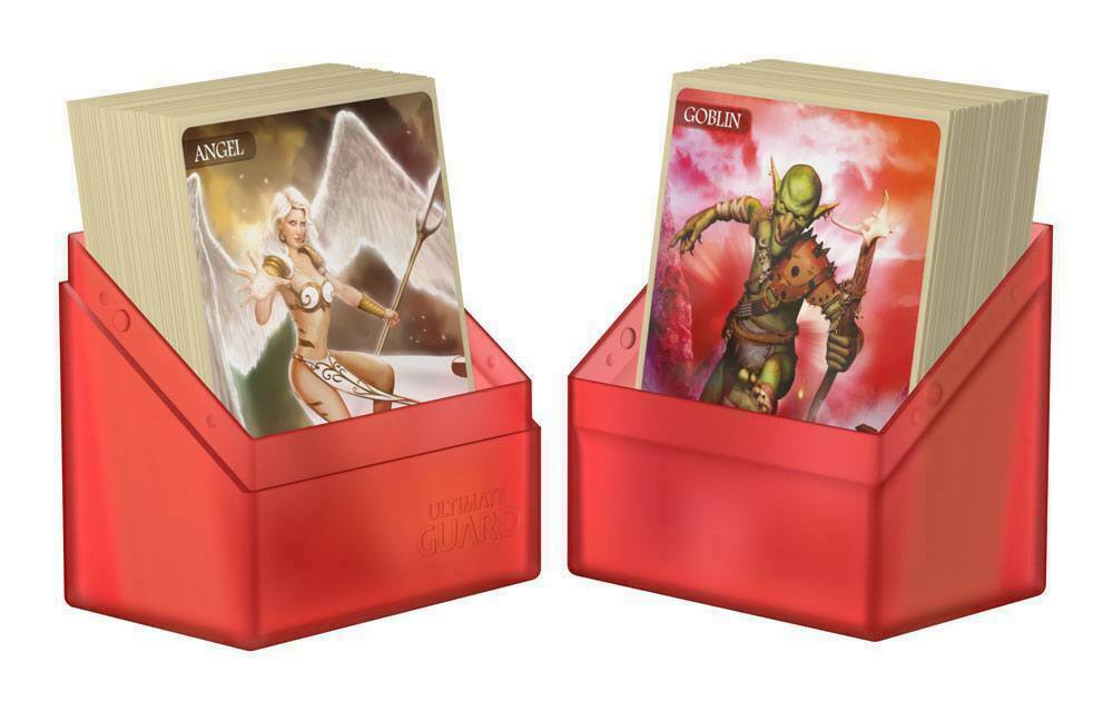 Ultimate Guard Deckbox - Boulder Deck Case Ruby 60+ Cards