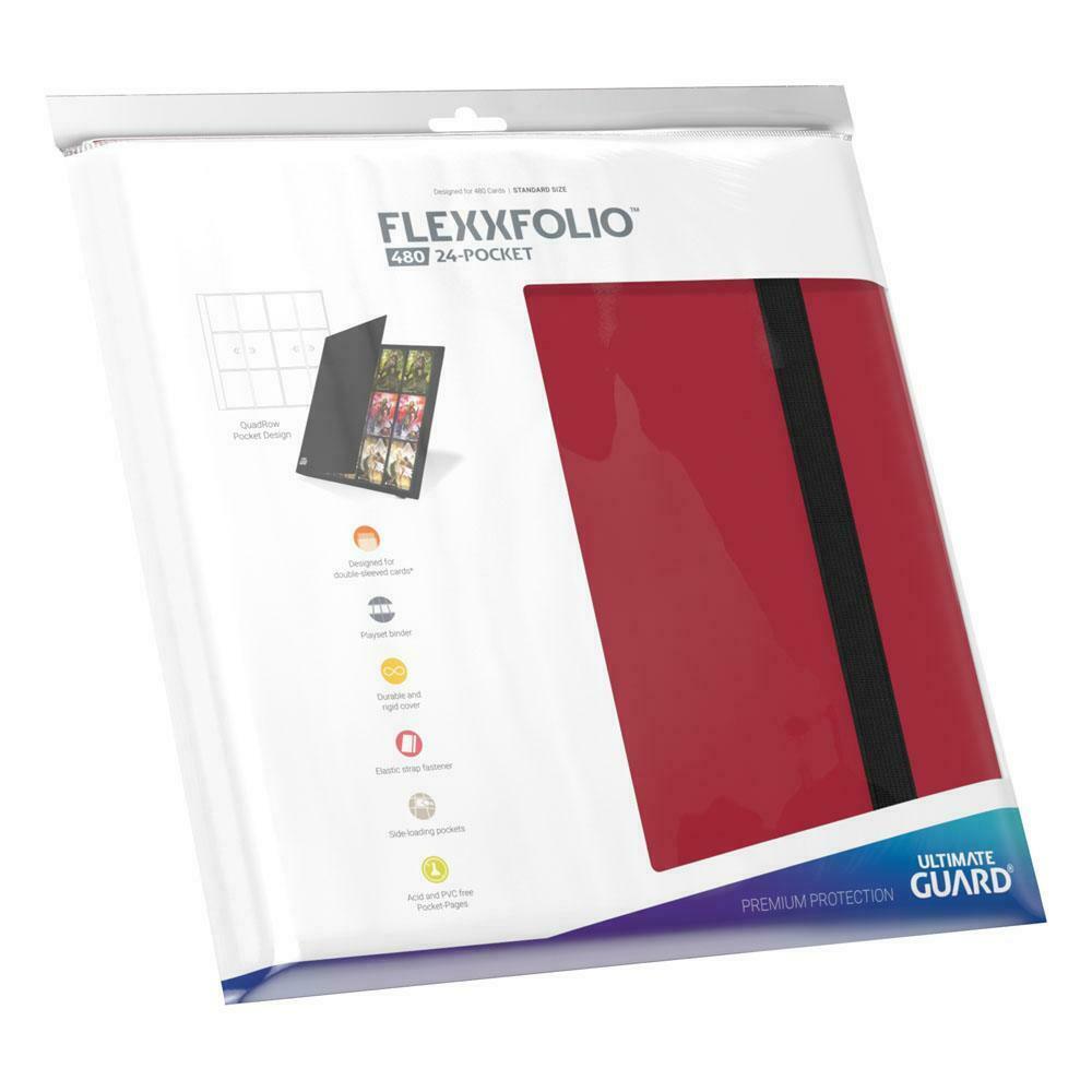 Ultimate Guard Binder - Flexxfolio Red 480+ Cards 24-Pockets