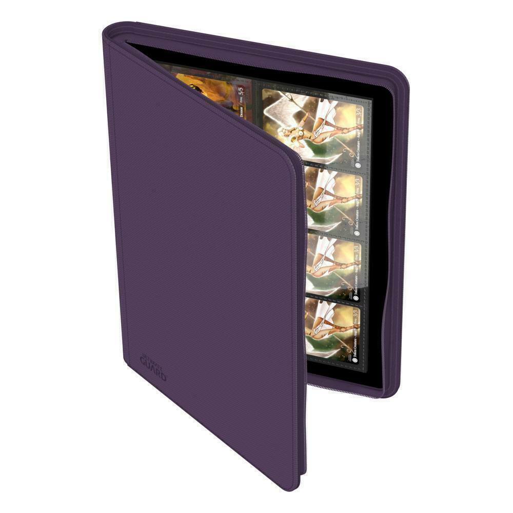 Ultimate Guard Binder - Zipfolio Xenoskin Purple 320 Cards 16-Pockets