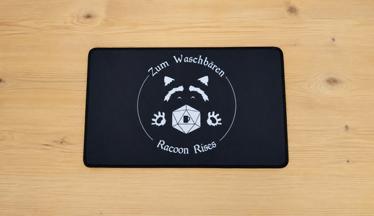 Spielematte Waschbär