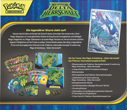 Pokemon – Delta-Herrschaft (ME06) – Top-Trainer-Box – DE - Racoon Cave