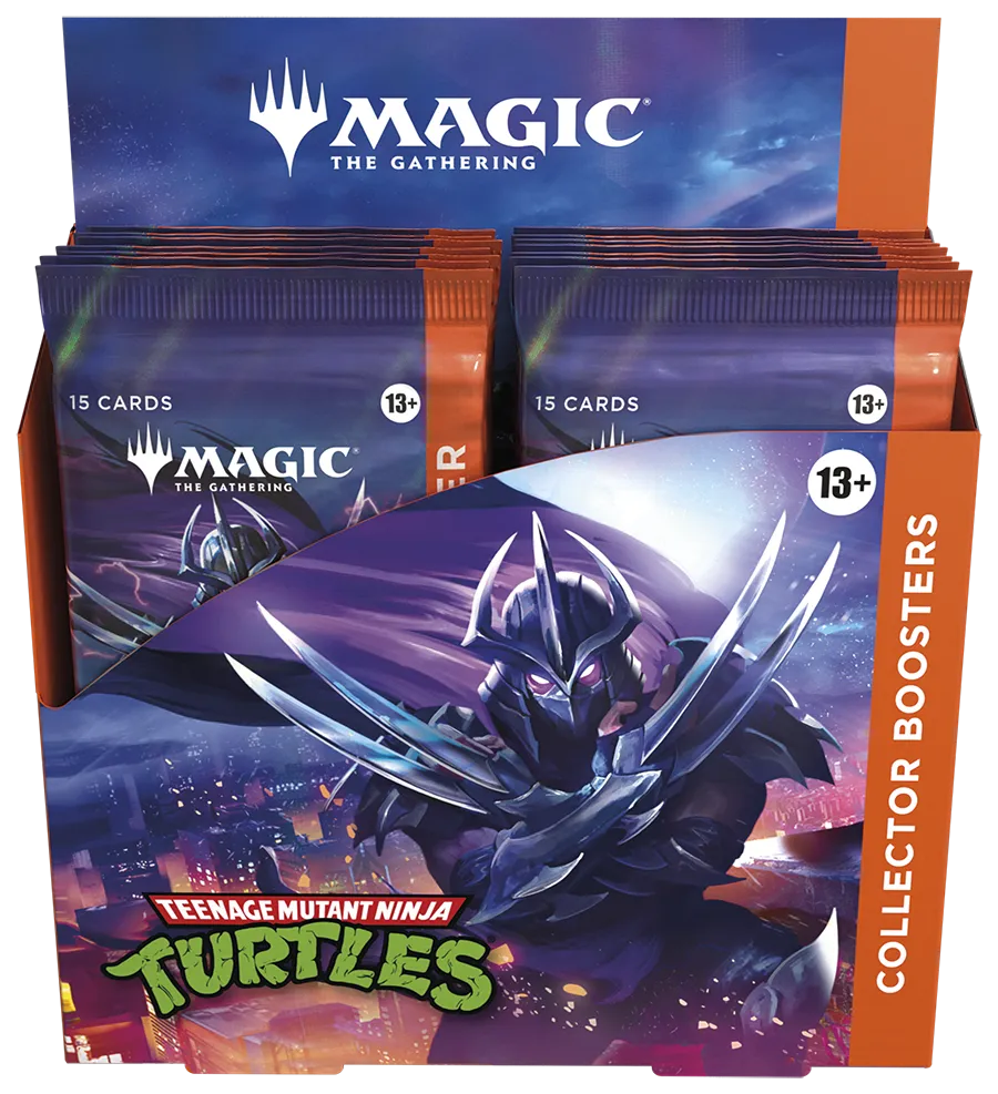 MTG – Teenage Mutant Ninja Turtles – Collector-Booster Display (12 Booster) – EN