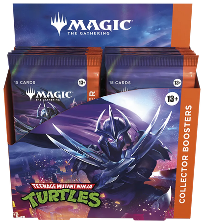 MTG – Teenage Mutant Ninja Turtles – Collector-Booster Display (12 Booster) – EN