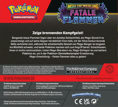 PKM – ME02 Fatale Flammen – Booster (Fix36) – DE
