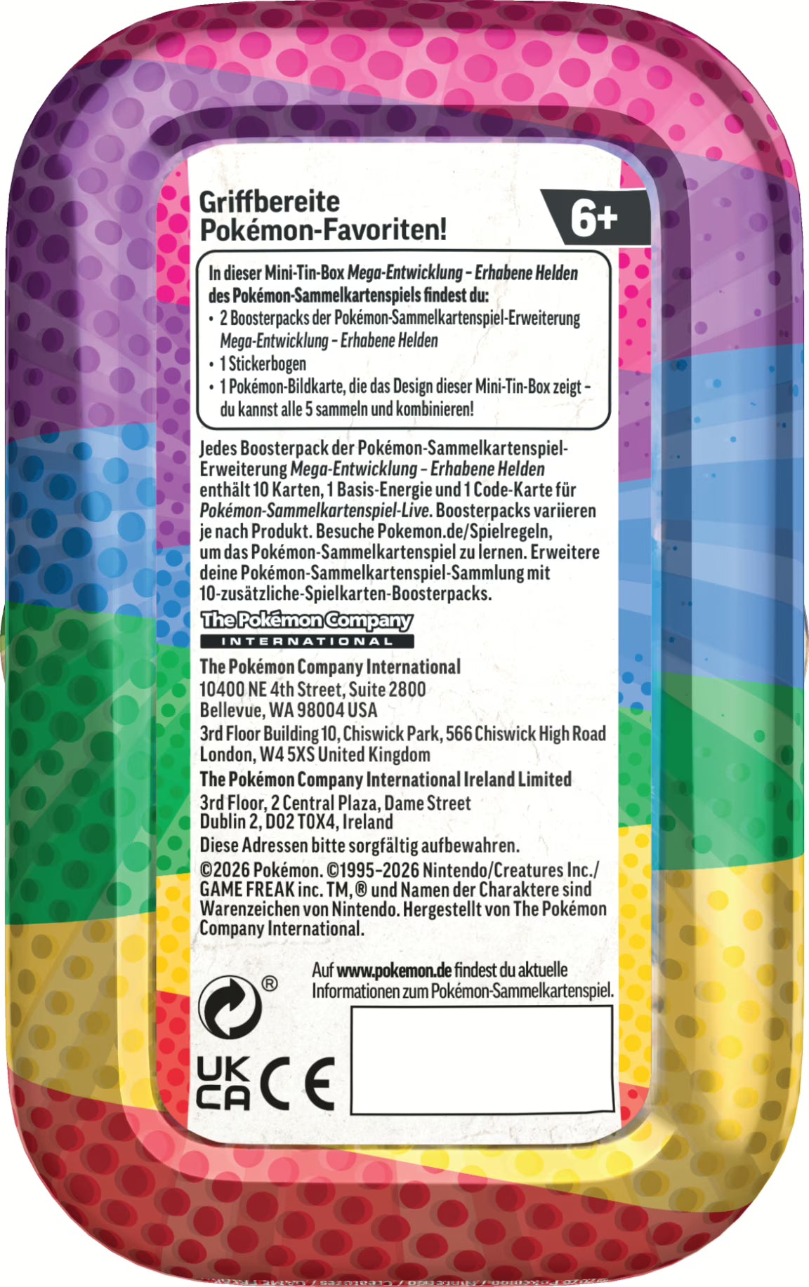 PKM – ME02.5 Erhabene Helden – Mini-Tin – DE