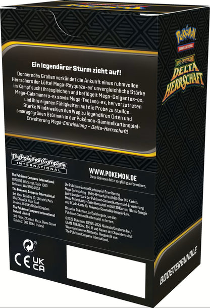 Pokémon ME06 – Delta-Herrschaft Boosterbundle (6 Booster) (DE) - Racoon Cave