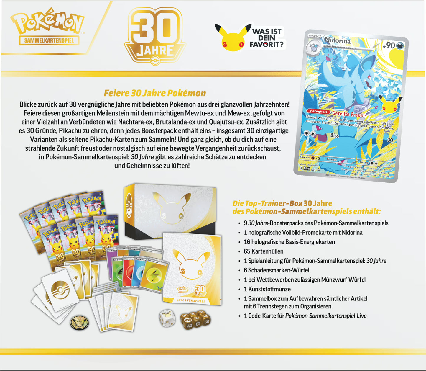 PKM – 30 Jahre – Top Trainer Box – DE
