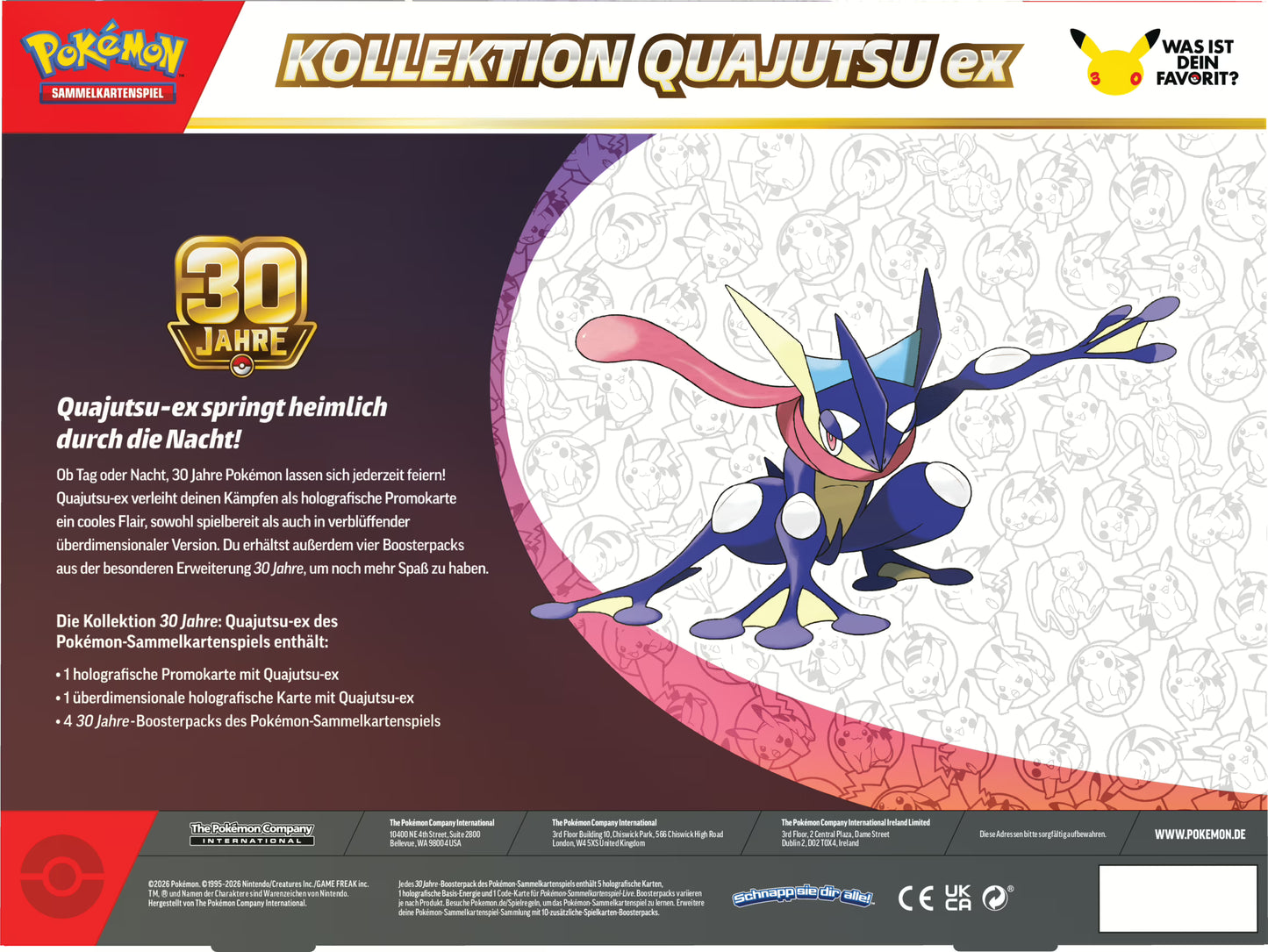 PKM – 30 Jahre – Quajutsu-ex Kollektion – DE