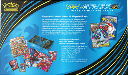 PKM – Ultra-Premium-Kollektion Mega-Glurak X-ex – DE