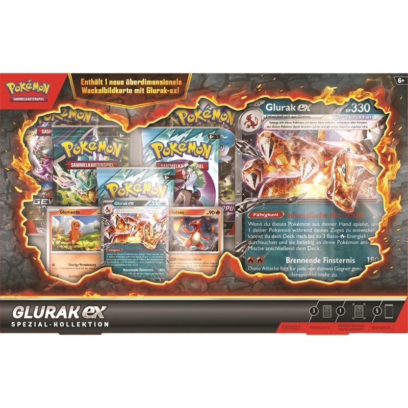 PKM – Glurak-ex – Spezial-Kollektion – DE