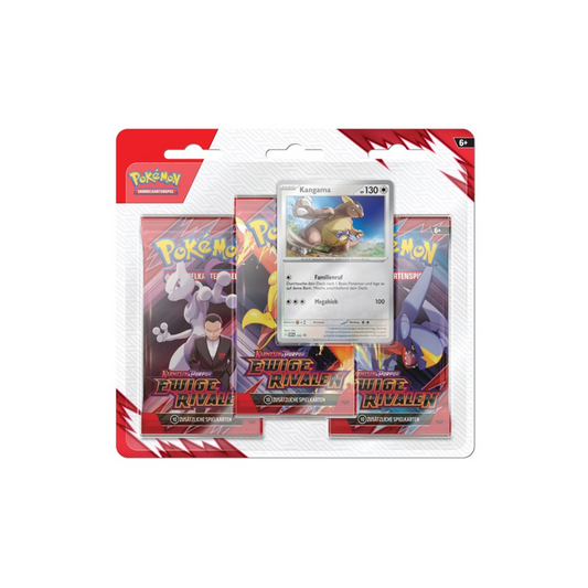 Pokémon TCG: Scarlet & Violet 10 Destined Rivals 3-Pack Blister Kangama (EN)