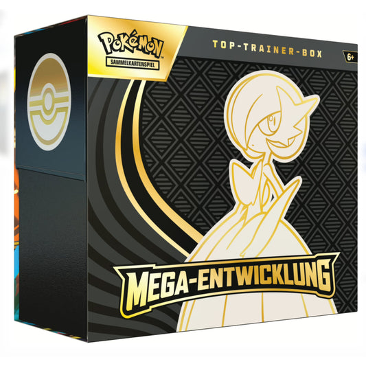 PKM – Mega-Entwicklungen – Top-Trainer-Box – Guardevoir – DE