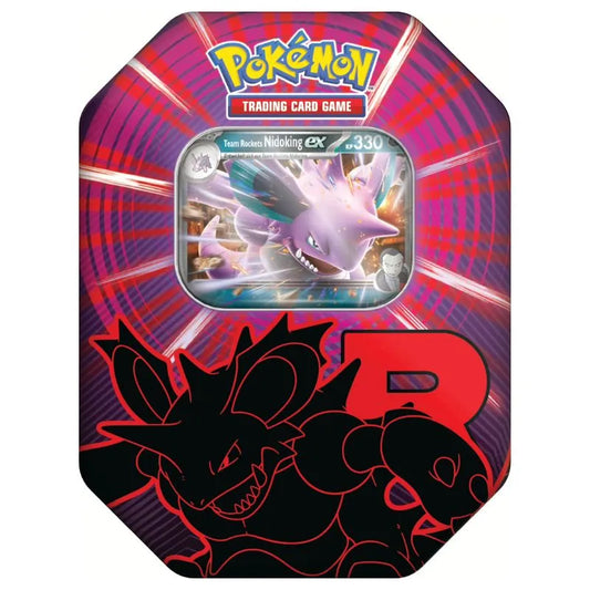 PKM – KP 10 – Team Rockets Nidoking-ex Tin – DE - Racoon Cave