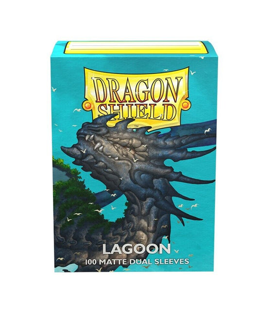 Dragon Shield Sleeves -  Dual Matte Lagoon 100 Pieces