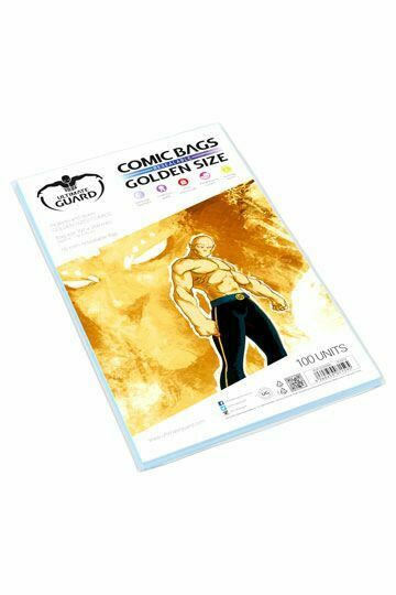 Comic Bags - Golden Size Resealable Ultimate Guard 100 Pieces