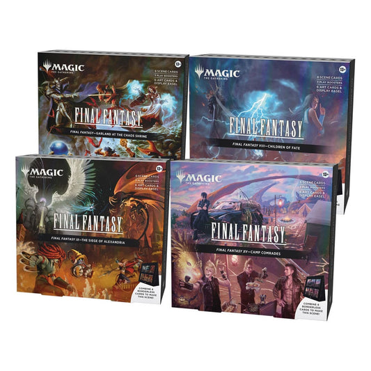 MTG – Final Fantasy – Szenenboxen Display (4) – EN - Racoon Cave